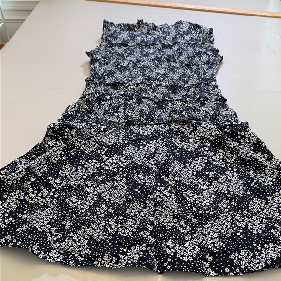 Madewell Smocked Crewneck Mini Dress in Floral Size 0 - Picture 11 of 11